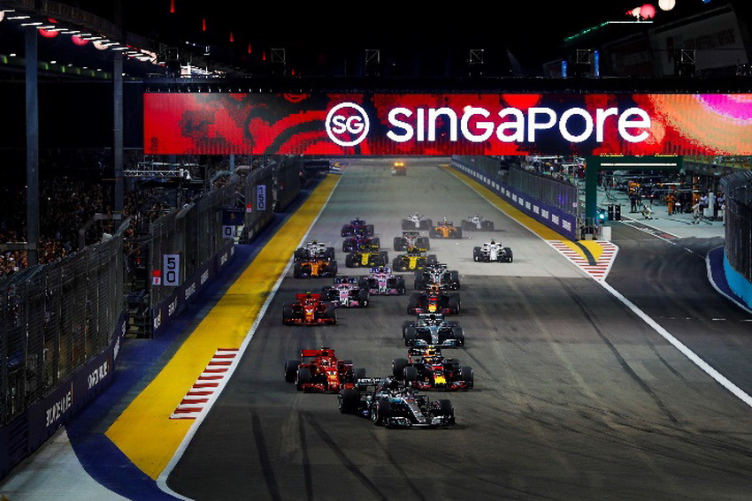Giải đua xe F1 Singapore Grand Prix 2019