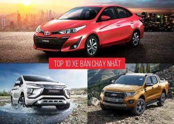 [Infographic] Top 10 mẫu xe bán chạy nhất tháng 8-2019: Mitsubishi X-Pander bứt phá mạnh mẽ