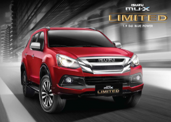 Isuzu ra mắt mu-X Limited 2019 phiên bản mới màu đỏ tại Việt Nam