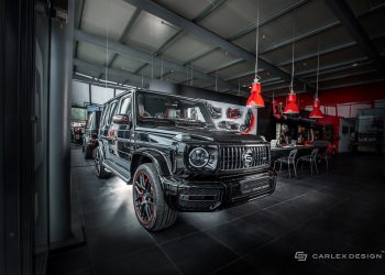 Mercedes-Benz G-Class hóa xe couple thể thao qua tay nhà độ xe Carlex - 1