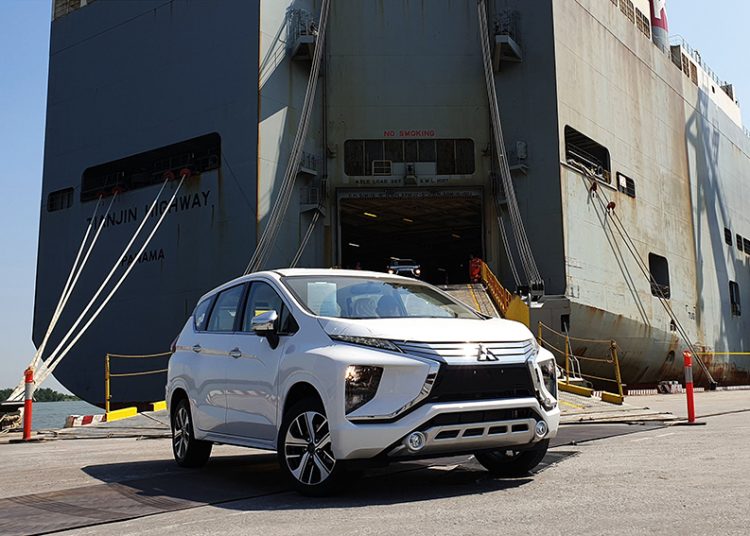 Hơn 800 xe Mitsubishi Xpander cập cảng Hải Phòng