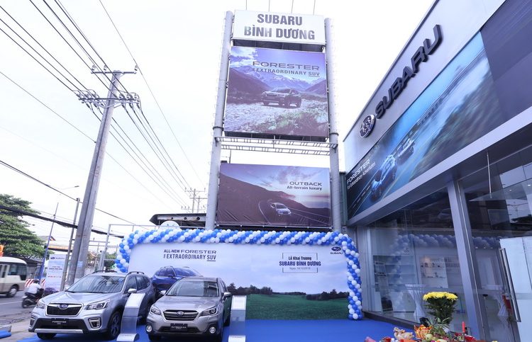 Subaru Việt Nam khai trương 3 đại lý tại Hà Nội, Bình Dương và TP.HCM