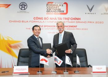 Công bố nhà tài trợ chính của chặng đua F1 tại Việt Nam