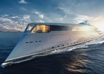 Siêu du thuyền chạy bằng hydro đầu tiên trên thế giới đã ra mắt tại Triển lãm Du thuyền Monaco - 2