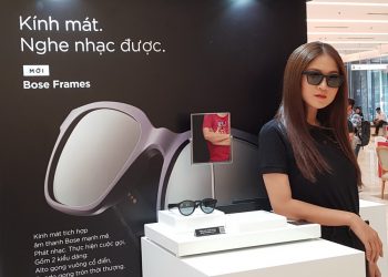 Cận cảnh chiếc kính mát nghe nhạc Bose Frames giá 5,99 triệu đồng tại Bose Show 2019