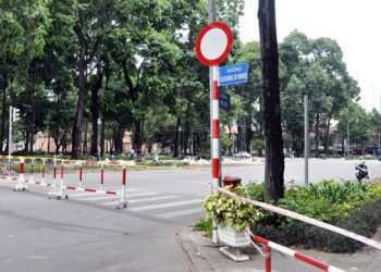 TP.HCM cấm xe ra vào nhiều tuyến đường trung tâm thành phố trong 2 ngày 23 & 24-11