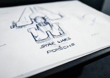Porsche và hãng phim Lucasfilm bắt tay cùng thiết kế tàu không gian cho phim bom tấn “Star Wars: The Rise of Skywalker”