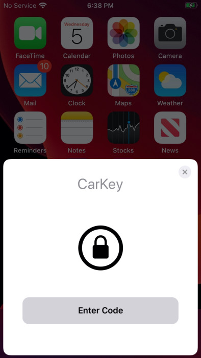 Tính năng mới iOS 13.4 ‘CarKey" dùng iPhone mở khóa xe 2