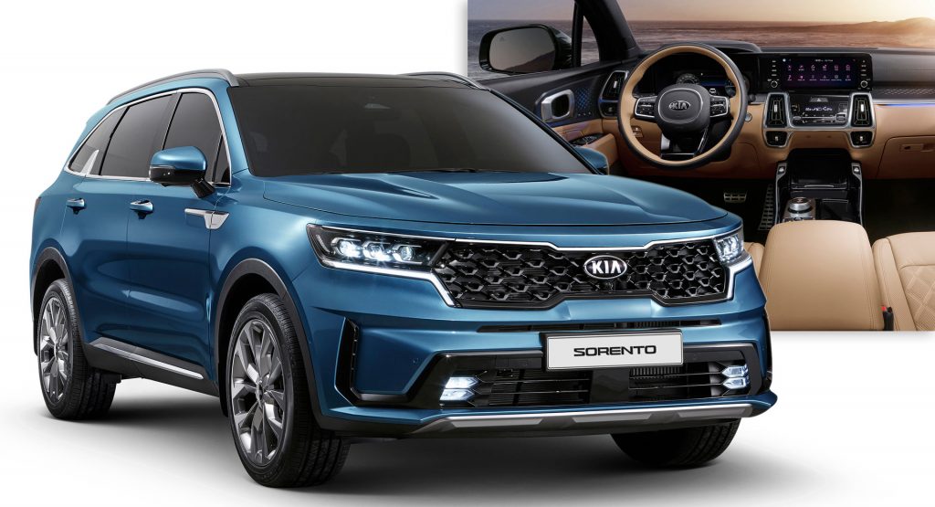 kia sorento 2021 được công bố hình ảnhchính thức “full hd