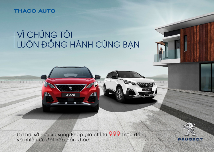 Cơ hội sở hữu SUV Pháp chỉ từ 999 triệu đồng và nhiều quà tặng hấp dẫn
