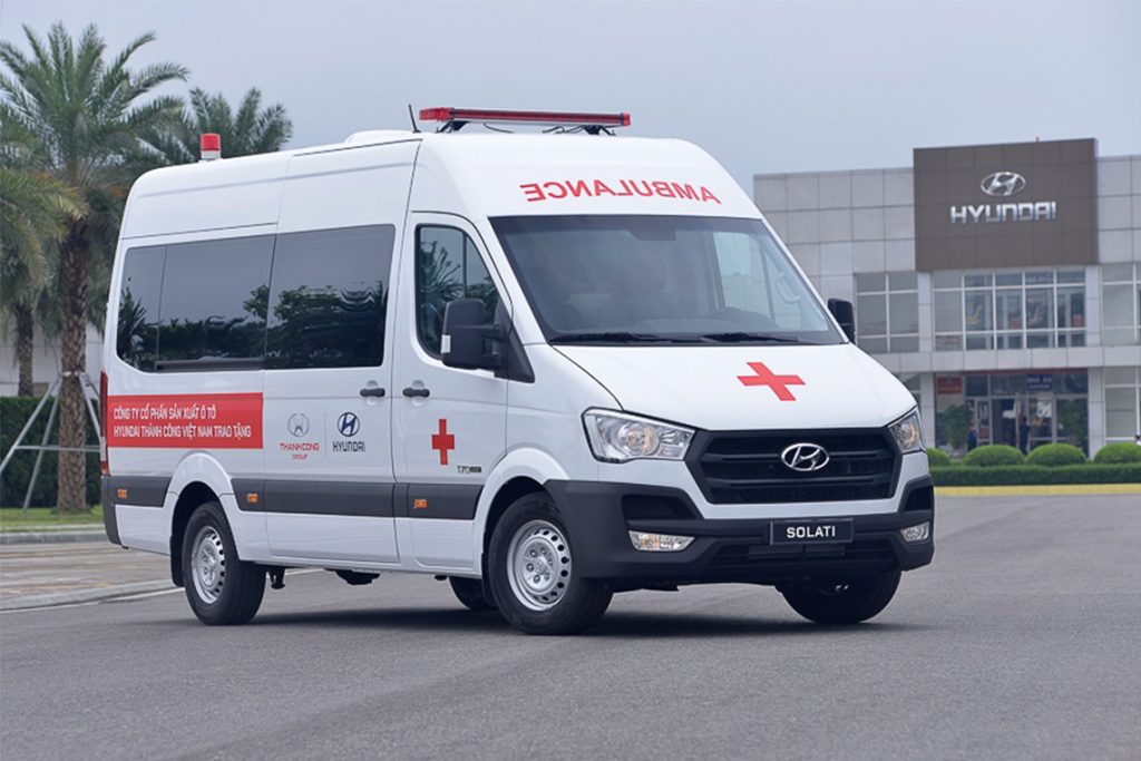 Tập đoàn Thành Công và Hyundai Motor tặng 10 xe Solati cứu thương cho các cơ sở y tế tuyến đầu chống dịch - 02