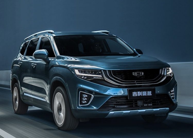 Trình làng Geely VX11 2020 cạnh tranh Hyundai SantaFe -06