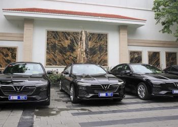 Dàn xe VinFast Lux A 2.0 phục vụ Hội nghị cấp cao ASEAN