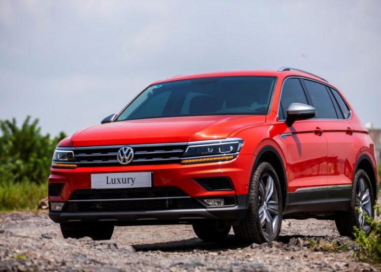 Volkswagen hỗ trợ 50% phí trước bạ cho phiên bản Tiguan Allspace Luxury
