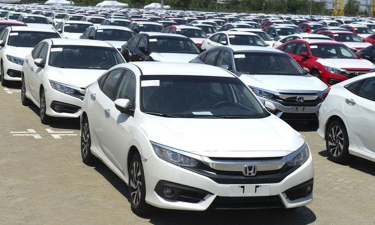 ô tô nhập khẩu 6 tháng