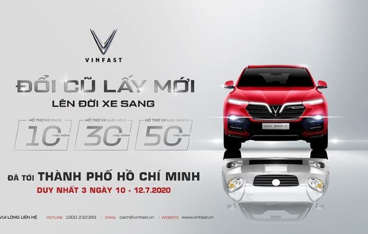 VinFast mở rộng chương trình “Đổi cũ lấy mới” đến TP.HCM và TP. Vinh