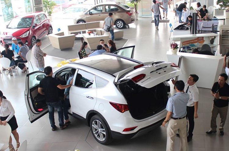 doanh số thị trường ô tô tháng 7