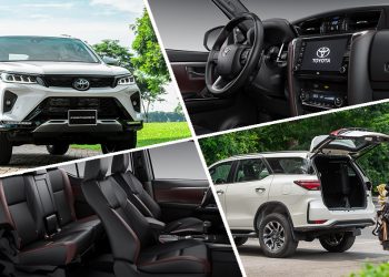 Hình ảnh chi tiết Toyota Fortuner Legender 2020 có 7 phiên bản tại Việt Nam