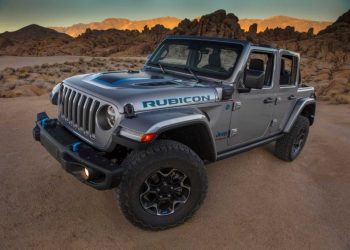 Cận cảnh mẫu xe off-road Jeep Wrangler Hybrid 2021 mới ra mắt
