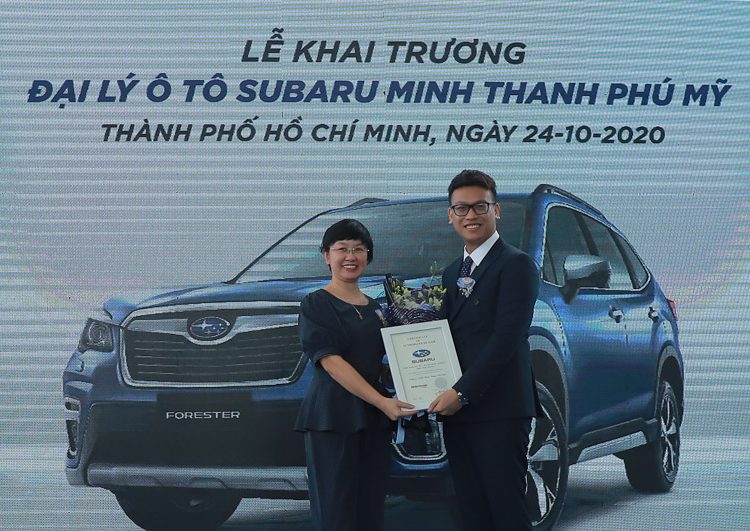 Đại lý Ủy quyền Subaru thứ 6 đi vào hoạt động trong năm 2020