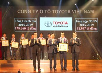 Toyota nằm trong Top 30 nộp thuế nhiều nhất tại Việt Nam