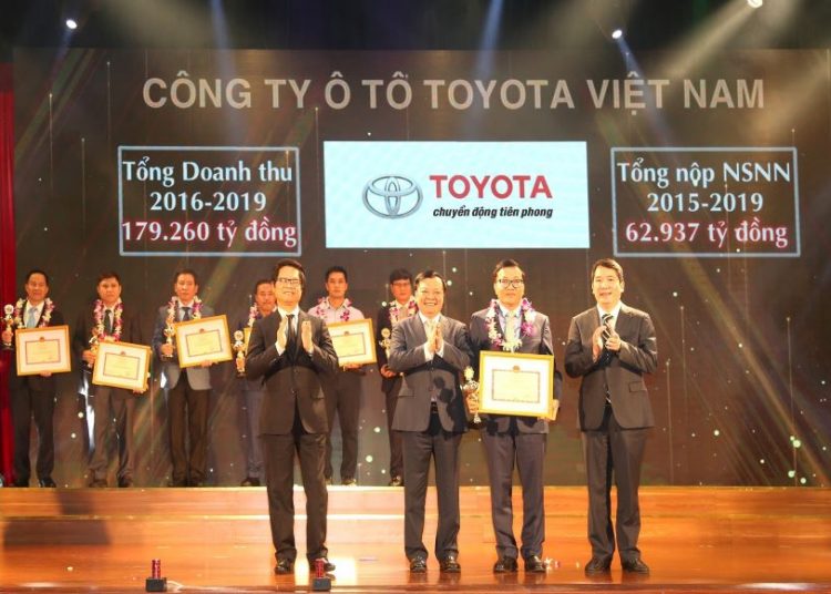 Toyota nằm trong Top 30 nộp thuế nhiều nhất tại Việt Nam