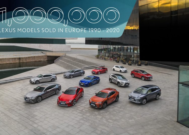 Lexus cán mốc 1 triệu xe bán ra tại thị trường châu Âu sau 30 năm đặt chân tới đây