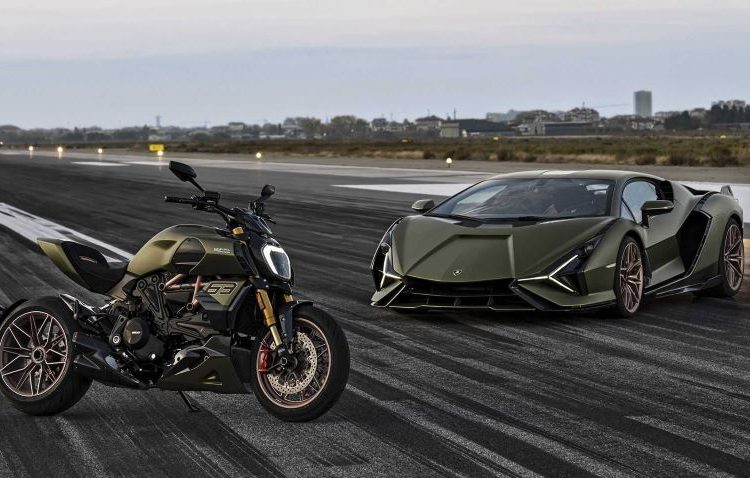 “Soi” chiếc mô tô Ducati Diavel 1260 mới phiên bản Lamborghini