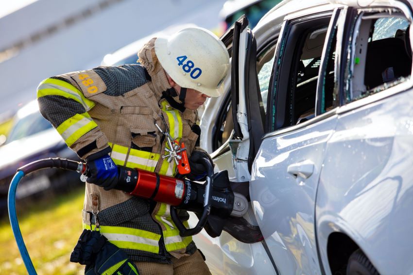 Volvo huấn luyện cứu hộ