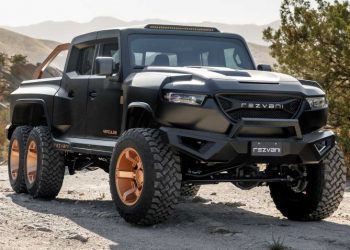 Cận cảnh siêu bán tải Rezvani Hercules 6×6 với sức mạnh 1.300 mã lực