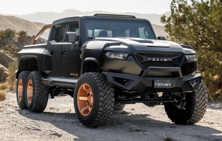 Cận cảnh siêu bán tải Rezvani Hercules 6×6 với sức mạnh 1.300 mã lực
