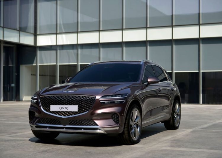 Chiếc crossover hạng sang Genesis GV70 2022 chính thức ra mắt