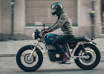 Mô tô điện RGNT Scrambler No.1 2021 phong cách hoài cổ