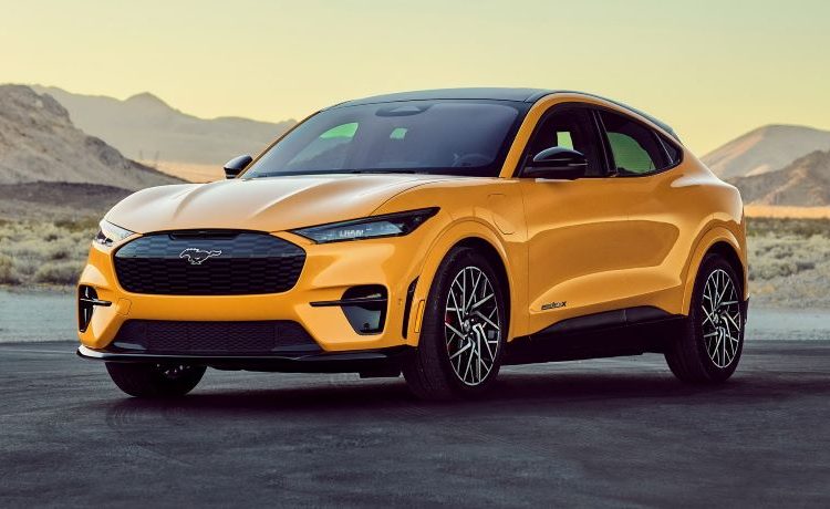 Ford Mustang Mach-E phiên bản GT 2021 động cơ điện công suất 480 mã lực