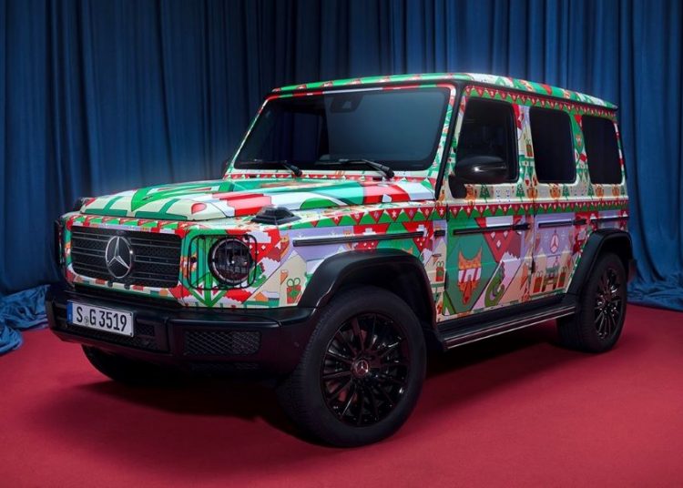 Phiên bản Noel 2020 của Mercedes-Benz G-Class và AMG GT