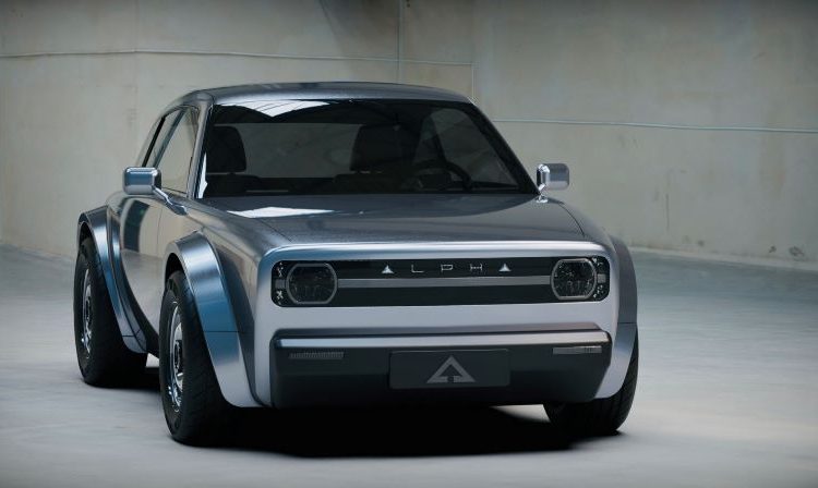 Xe ôtô điện Alpha Ace 2022 với thiết kế phong cách cổ điển