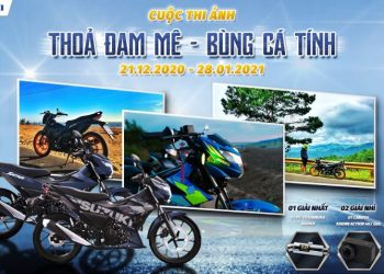 Cuộc thi ảnh “Thỏa đam mê, bùng cá tính” cùng xe Raider và Satria Suzuki
