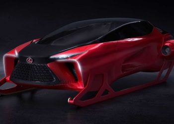 Siêu xe trượt tuyết Lexus HX Sleigh Concept