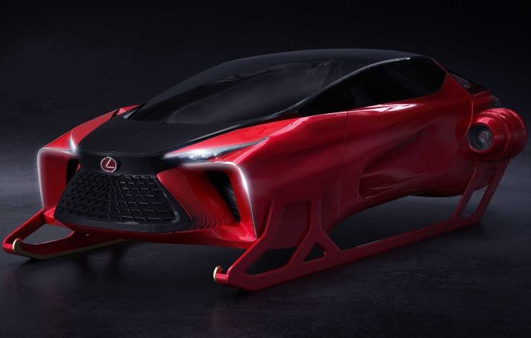 Siêu xe trượt tuyết Lexus HX Sleigh Concept