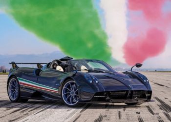 Pagani trình làng “Thần gió” Huayra Tricolore công suất 829 mã lực