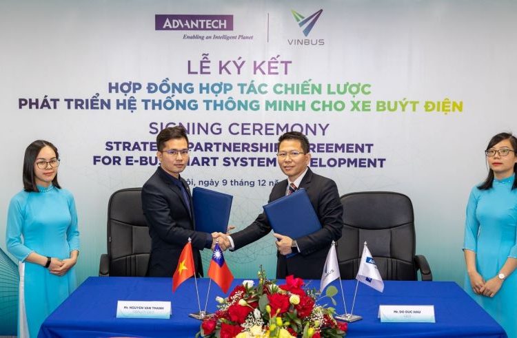 VinBus hợp tác cùng Advantech Việt Nam Technology phát triển hệ thống quản lý điều hành xe buýt thông minh