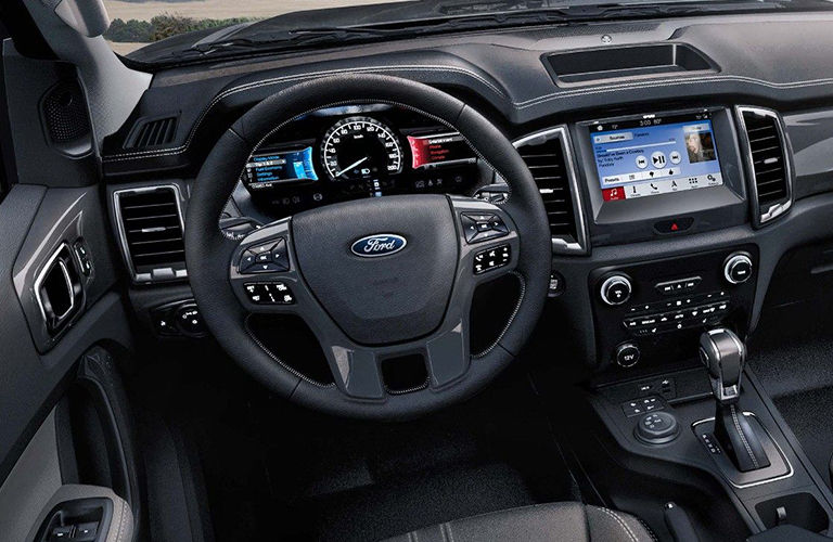 Nội thất trên Ford Ranger 2021