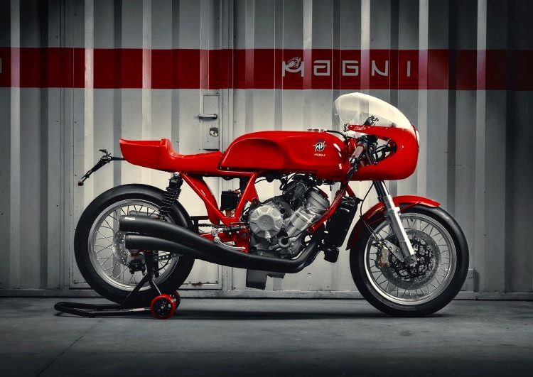 Ngắm chiếc mô tô Cafe Racer Magni Italia 01/01 duy nhất thế giới