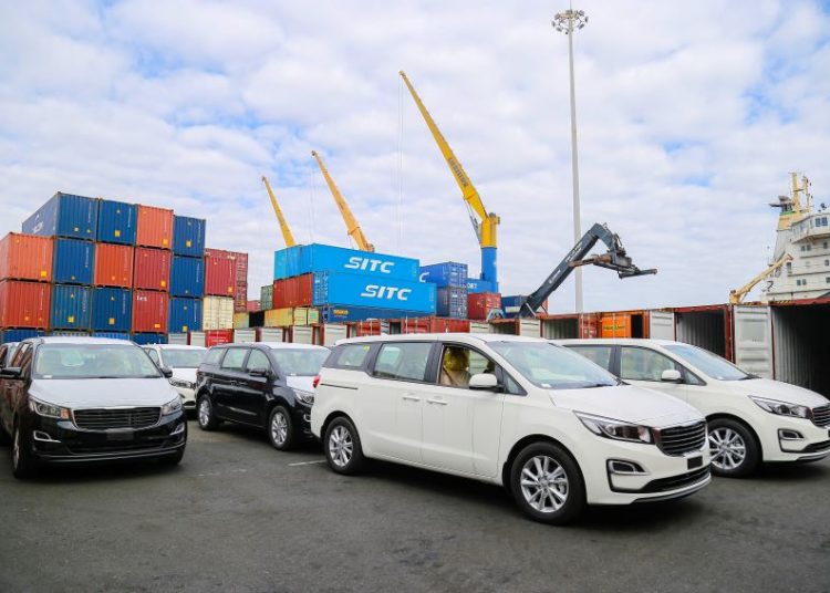 Trong năm 2020, Thaco xuất khẩu hơn 1.400 xe ôtô