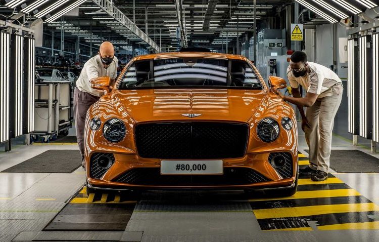 Bentley xuất xưởng chiếc Continental GT thứ 80.000