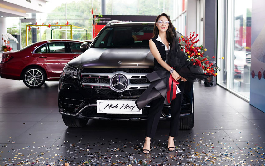 Ca sĩ Diễn viên Minh Hằng tậu SUV lớn Mercedes GLS 450 xịn sò để du xuân - 7