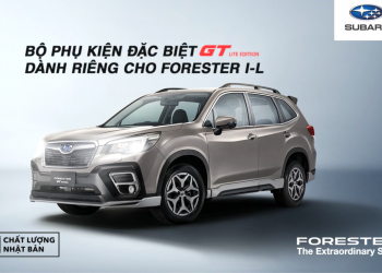 Subaru giới thiệu bộ phụ kiện GT Edition cho Forester 2.0i-L