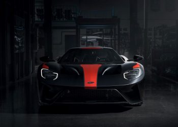 Hình ảnh chiếc Ford GT Studio Collection mới đầu tiên xuất xưởng