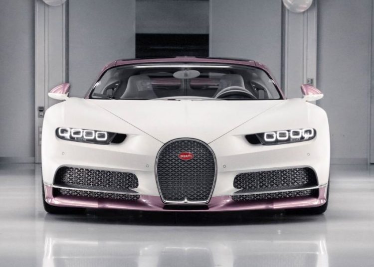 Ngắm chiếc Bugatti Chiron Sport ‘Alice’ màu hồng dành cho Ngày lễ tình nhân