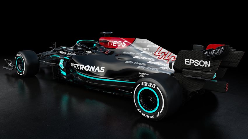 Xe F1 Mercedes 2021
